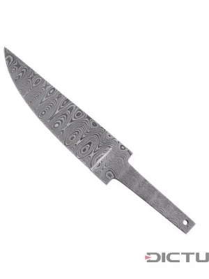 Levný Čepel Dictum 719633 - Stick Tang Blade Blank, Ladder Damascus