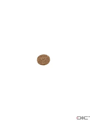 Časově Omezené Dictum 735656 - Rubber Cork Pads, Ø 12 mm, 10 Pieces
