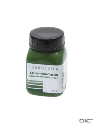 Nízká Cena Dictum 810122 - Colour Sample for Linseed Oil Paints, Chromium Oxide Green