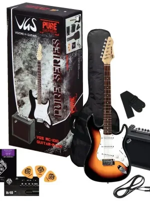 VGS RC-100 Kytarový set 3-Tone Sunburst Super Cena