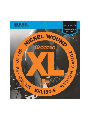 Pouze Dnes D'Addario EXL160-5