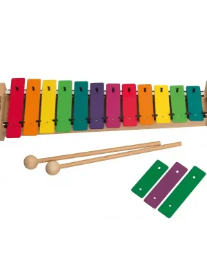 Goldon sopránový metalofon v barvách Boomwhackers Rychlé Dodání