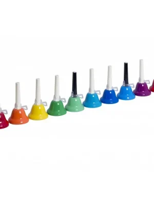 Dokud Zásoby Vydrží GOLDON - 10 zvonků s držadlem v nylonové tašce (33888)