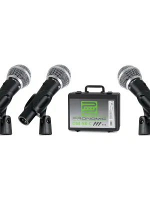 Vysoce Kvalitní Pronomic DM-58-C mikrofonní set