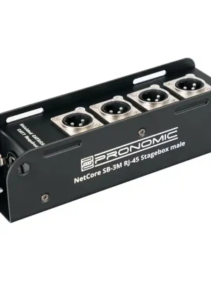 Pronomic NetCore SB-3M Multicore-Stagebox male Víkendová Akce