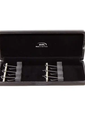 Gewa Pouzdro pro strojky Fagot 6 trubiček Červenohnědě lakované Zlevněný