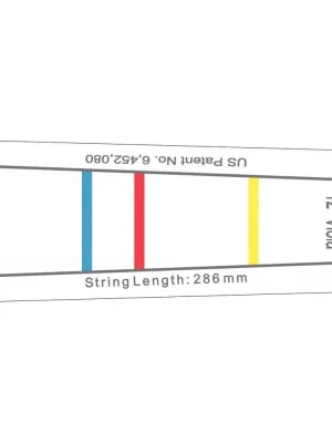 Akce Gewa Značení na hmatníku First Fret 523 mm pro 1/4 čelo