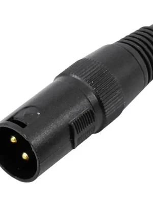 XLR-male 110 ohm black 3 pin Sezónní Sleva
