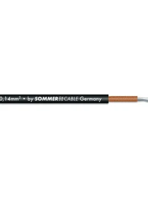 Sommer Cable mikrofonní kabel CICADA, 2x0,14 mm, černý, 100 m cívka Koupit Online