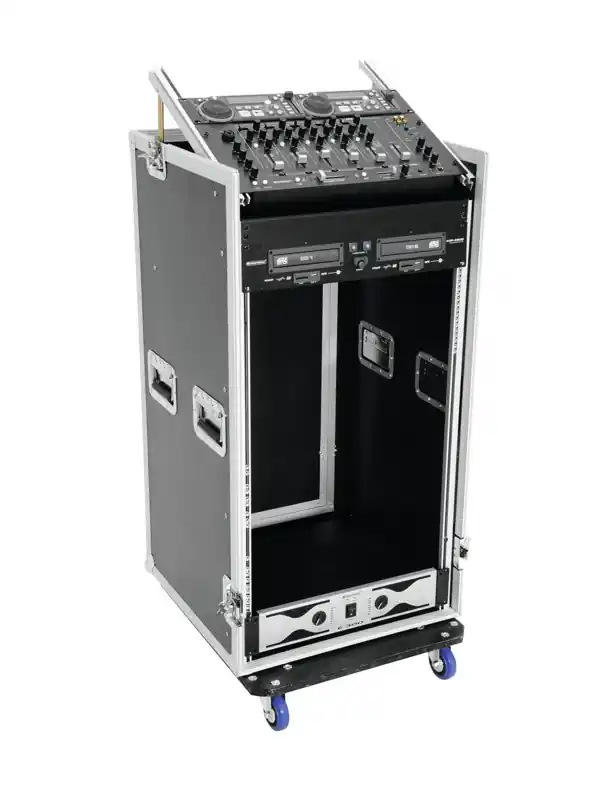 Roadinger Special combo case Pro, 20U, racková skříň s kolečky Omezená Nabídka