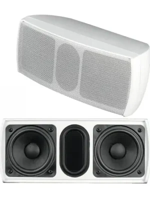 Nakupujte Hned Omnitronic OD-22 nástěnný 2x 2,5" reproduktor 15W, 8 Ohm, bílý