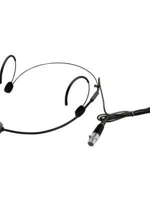 Akční Nabídka Omnitronic UHF-300 náhlavní mikrofon, černý
