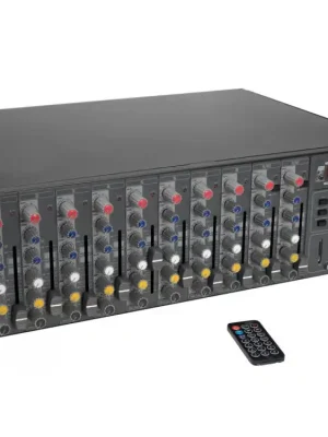 Vysoce Kvalitní OMNITRONIC RM-1422FXA USB Rack Power Mixer