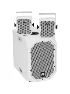 Omnitronic SET BOB-10A + 2x BOB-4 bílé Finální Výprodej