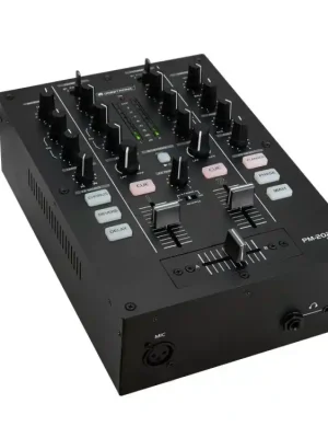 Cenově Výhodný Omnitronic PM-202FX 2-kanálový DJ mixážní pult s HP/LP filtrem, FX a Bluetooth