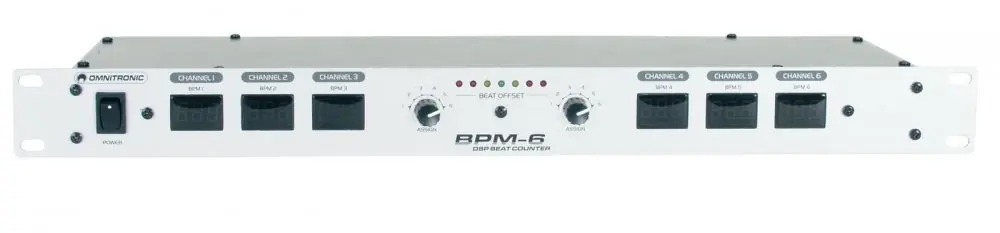 Omnitronic BPM-6 - použito (10453020) Autentický