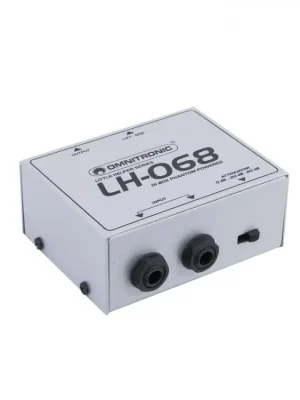 Omnitronic LH-068, DI-box, phantom napájení - použito (10355068) Originální