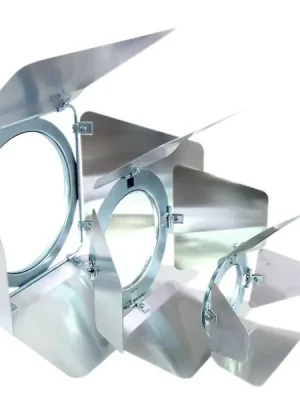 Super Cena Klapky PAR-38, stříbrné