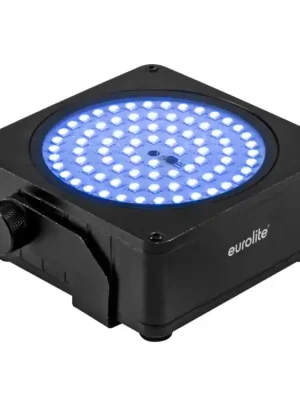 Eurolite AKKU IP Flat Light SMD reflektor, 81x 0,2W QCL LED, černý Pouze Dnes