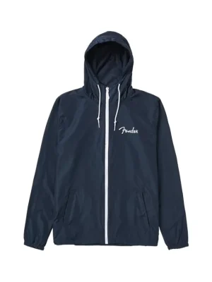 Akční Nabídka Bunda FENDER Spaghetti Logo Windbreaker Navy XXL
