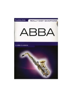 Noty na saxofon ABBA PLAYLONG REALLY EASY SAXOPHONE Vrácení Zdarma