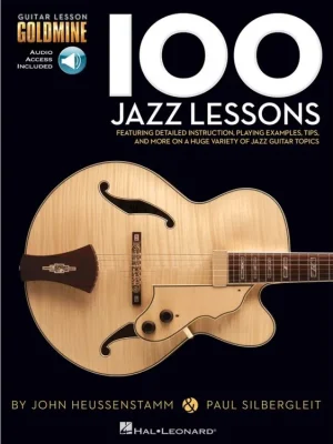 100 Jazz Lessons + Audio Online / kytara + tabulatura Koupit Online