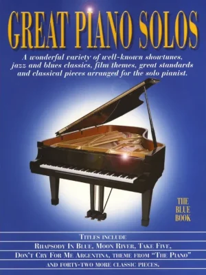 Noty pro piano Great Piano Solos - The Blue Book Odeslání Ihned