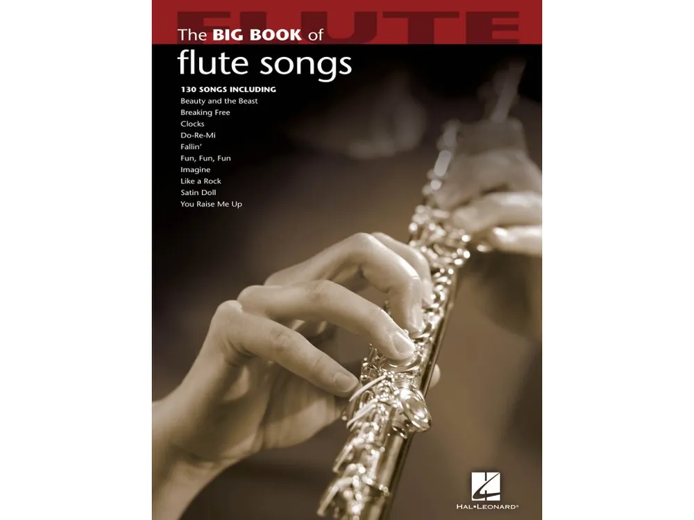 Noty pro flétny Big Book of Flute Songs Akční Nabídka
