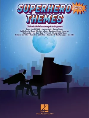 Noty pro piano Superhero Themes Oblíbený
