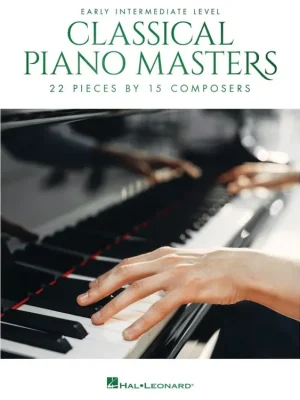 Noty pro piano Classical Piano Masters - Early Intermediate Level Pouze Dnes