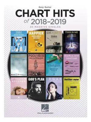 Noty pro kytaru Chart Hits Of 2018-2019 Ihned K Objednání