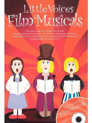 Časově Omezené Little Voices - FILM MUSICALS + CD / 2-PARTS + piano/akordy