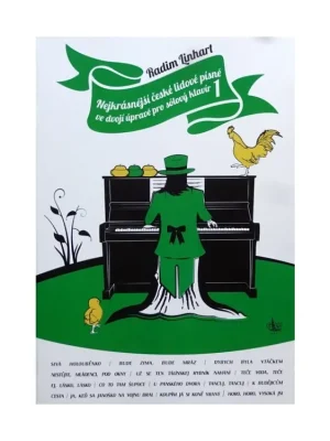 Nejkrásnější české lidové písně ve dvojí úpravě pro sólový klavír Omezená Nabídka