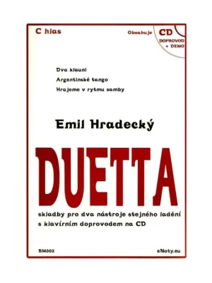 DUETTA - Emil Hradecký + CD // C hlas - pro dva nástroje Nejlepší Volba