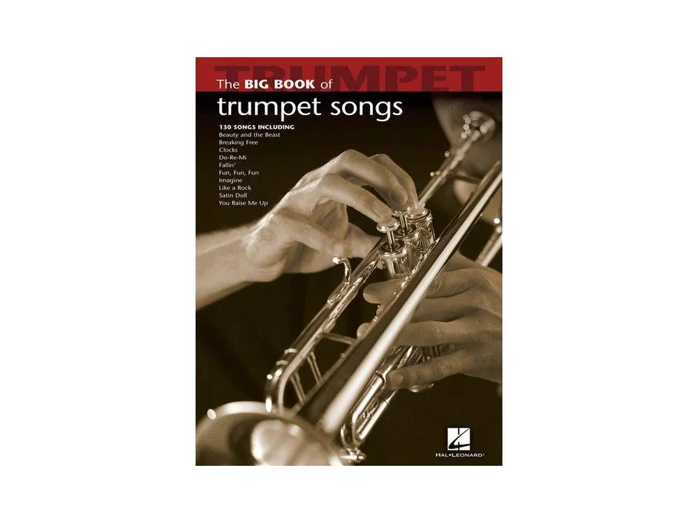 Sezónní Sleva Big Book Of Trumpet Songs (noty na trubku)