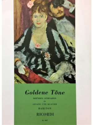 Goldene Töne - Für Bariton Gesang und klavier Jen Po Omezenou Doba