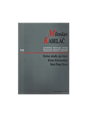 Miloslav Kabeláč - Sedm skladeb pro klavír op.14 Novinka