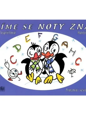 Učíme se noty znát, pracovní sešit 3 - Martin Vozar Finální Výprodej