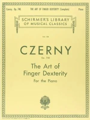 Novinka Umění pohotovosti prstů op. 740 - Czerny