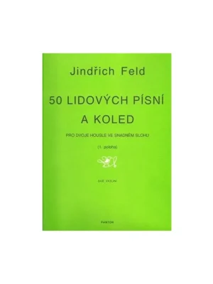 Top Prodej 50 lidových písní a koled pro dvoje housle - Feld