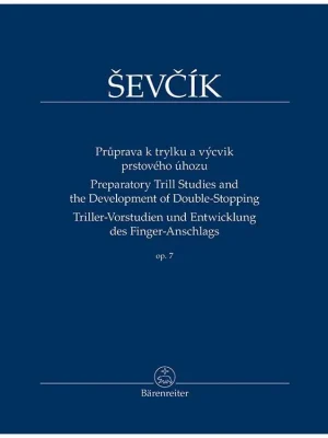 Průprava k trylku a výcvik prstového úhozu op. 7 - Ševčík Ověřený