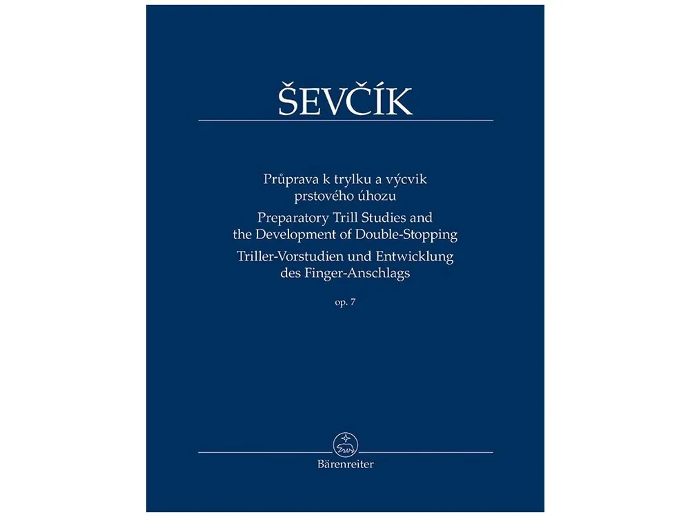 Průprava k trylku a výcvik prstového úhozu op. 7 - Ševčík Ověřený