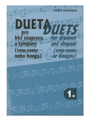 Kubánek - Dueta pro bicí soupravu a tympány 1 Výhodná Nabídka