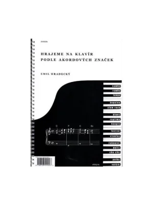 Cenově Výhodný Hrajeme na klavír podle akordových značek - Hradecký Emil