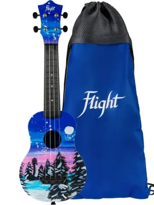 Flight UTS-42 Snow Travel Ukulele Výprodej