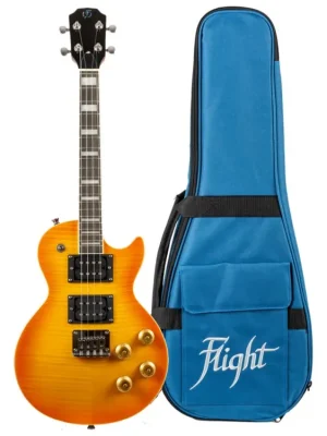 Víkendová Akce Ukulele elektrické tenorové Flight - Centurion Vintage Burst