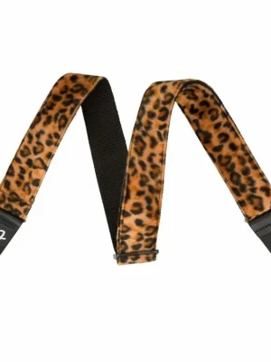 Fender 2" Guitar Strap, Wild Leopard Print Doprava Zdarma