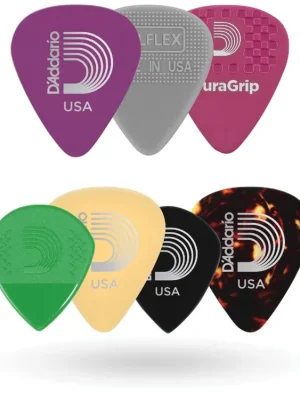 D'Addario Assorted Guitar Picks, 7-pack, Heavy Jen Po Omezenou Doba