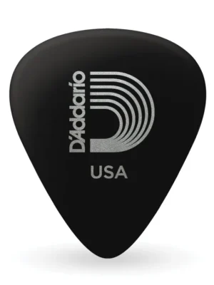 D'Addario Black Celluloid Guitar Picks, 25 pack, Light Vrácení Zdarma