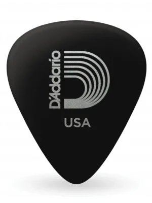 D'Addario Black Celluloid Guitar Picks, 25 pack, Medium Speciální Cena